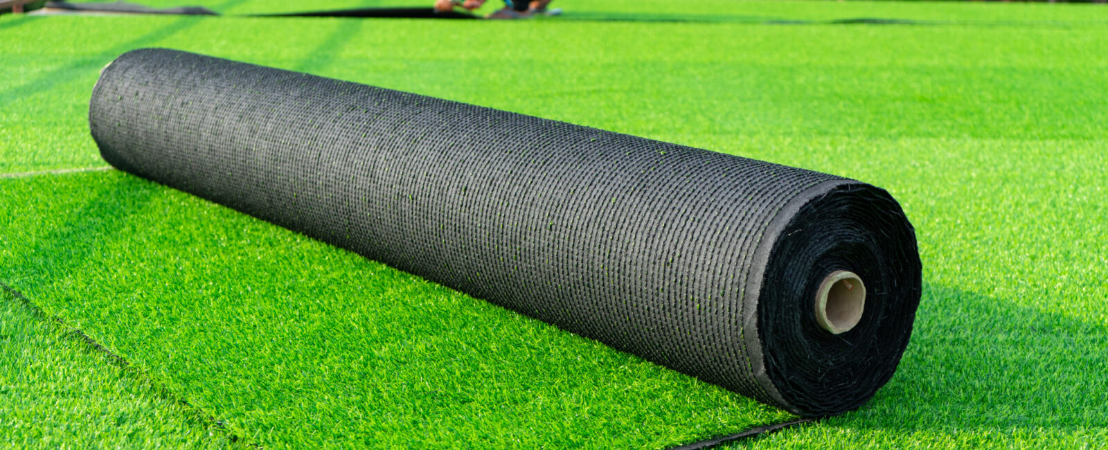 Roll,Of,Astroturf,Or,Field,Turf,Matting,Of,Artificial,Grass